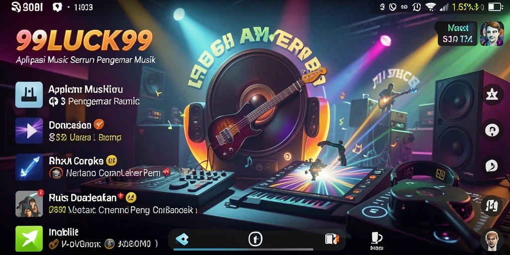 Tampilan gameplay 99LUCK99 yang penuh warna dan interaksi menarik.
