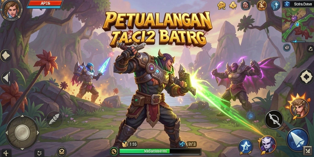 Tampilan gameplay ARPG yang mendebarkan di API36, penuh aksi seru.