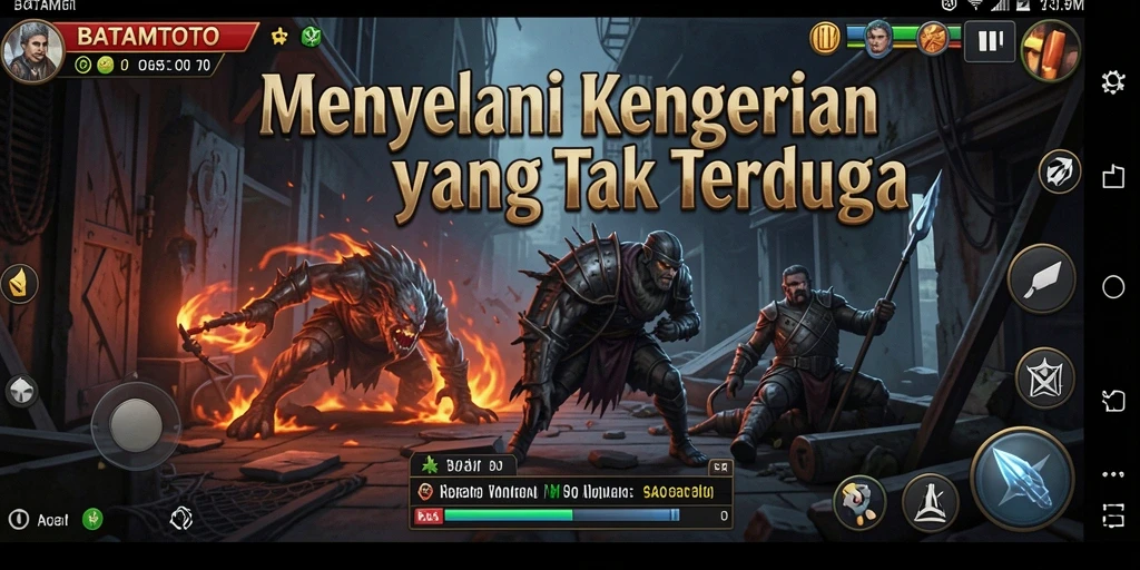 Grafis menakutkan dalam gameplay BATAMTOTO yang mendebarkan.