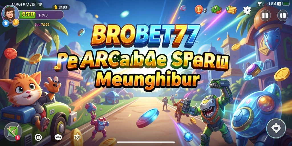 Screenshot dari game BROBET77 menampilkan gameplay Arcade yang seru dan mendebarkan.