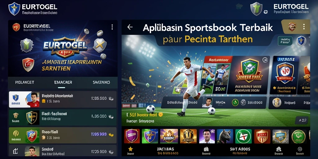Tampilan gameplay menarik dari EUROTOGEL yang menunjukkan fitur sportsbook.