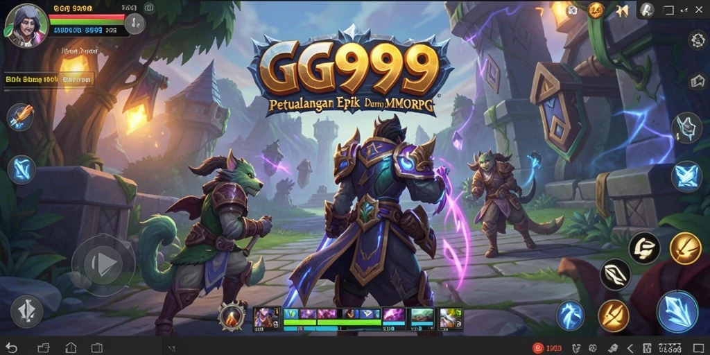Tampilan gameplay yang menakjubkan dalam GG999, bawa petualangan Anda ke level berikutnya.