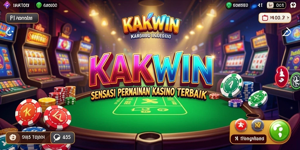 Tampilan menakjubkan KAKWIN dalam aksi permainan Kasino.