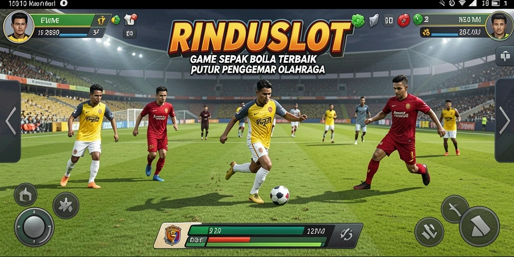 Gameplay seru di RINDUSLOT dengan aksi sepak bola menegangkan.