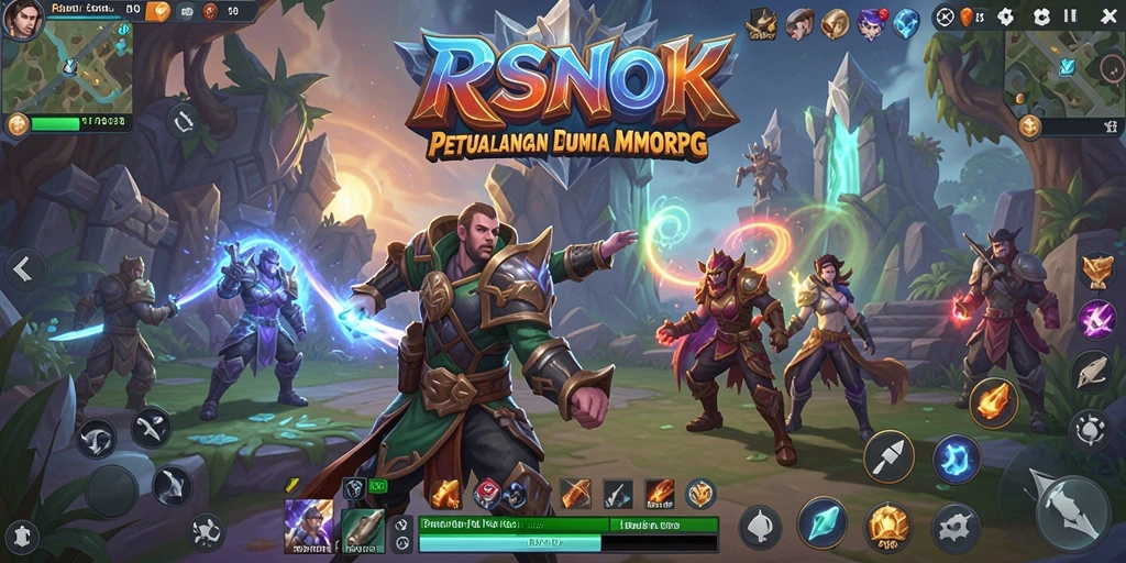Gameplay seru RSNOK dengan grafis memukau dan aksi mendebarkan.